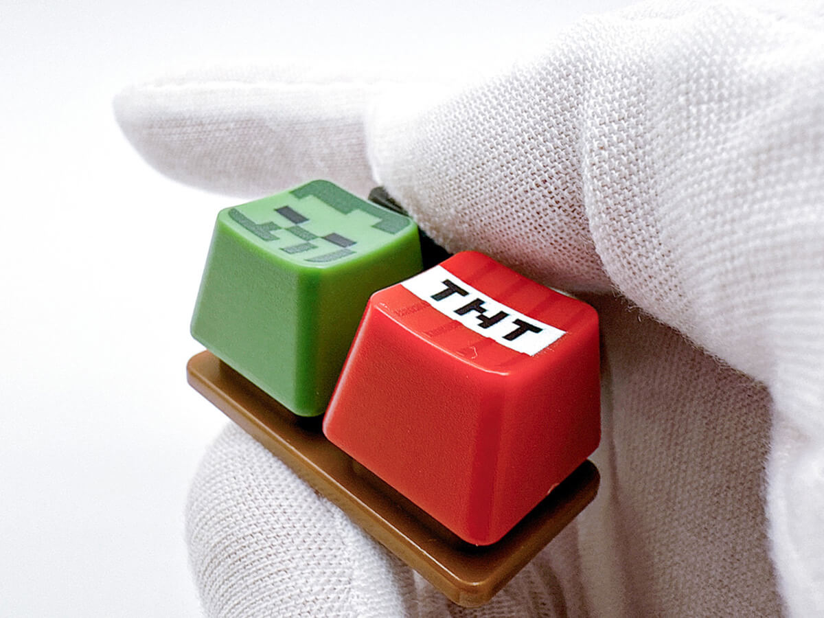 포티포티押せる】MINECRAFT 키보드 참, 구매해 보니 ......! 《포토리뷰》《사진 리뷰