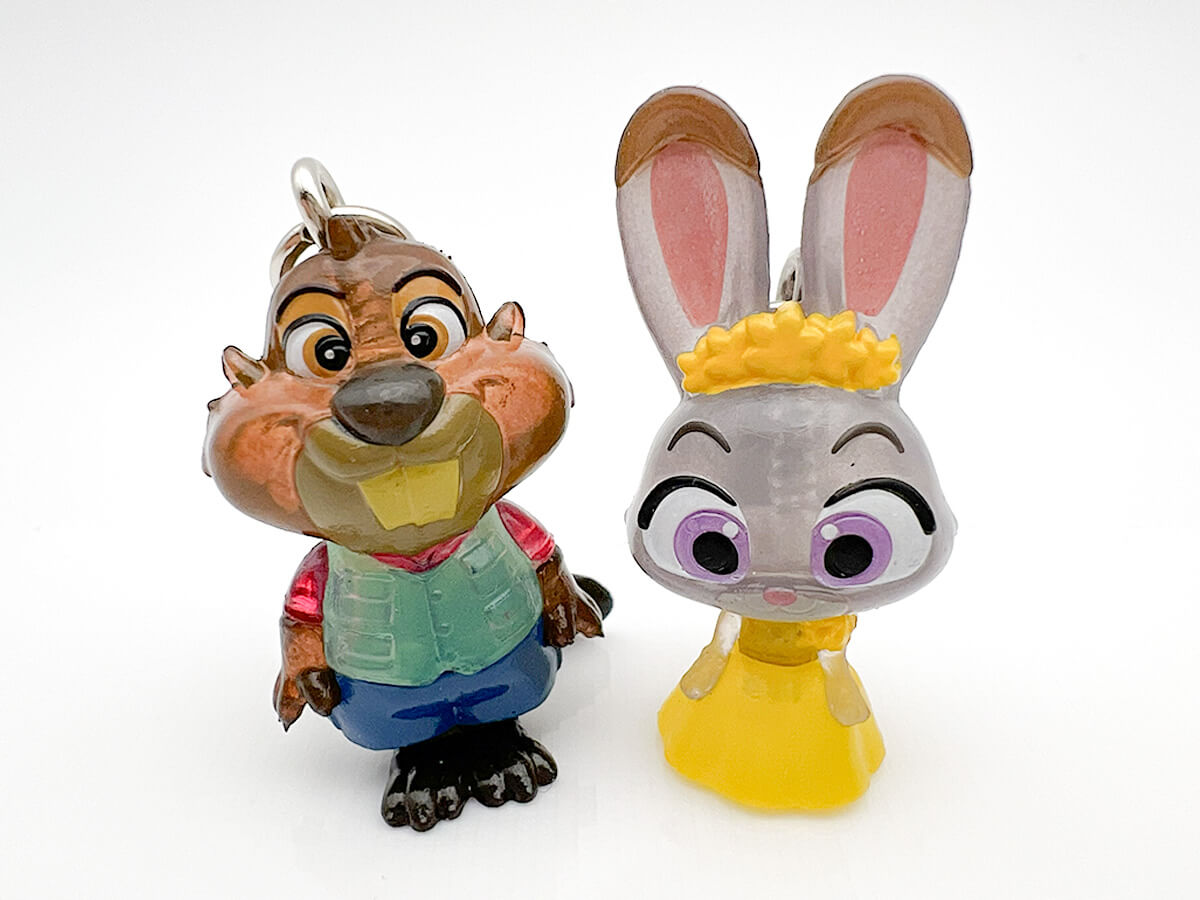 バンダイのガシャポン「ズートピア2 めじるしアクセサリー」