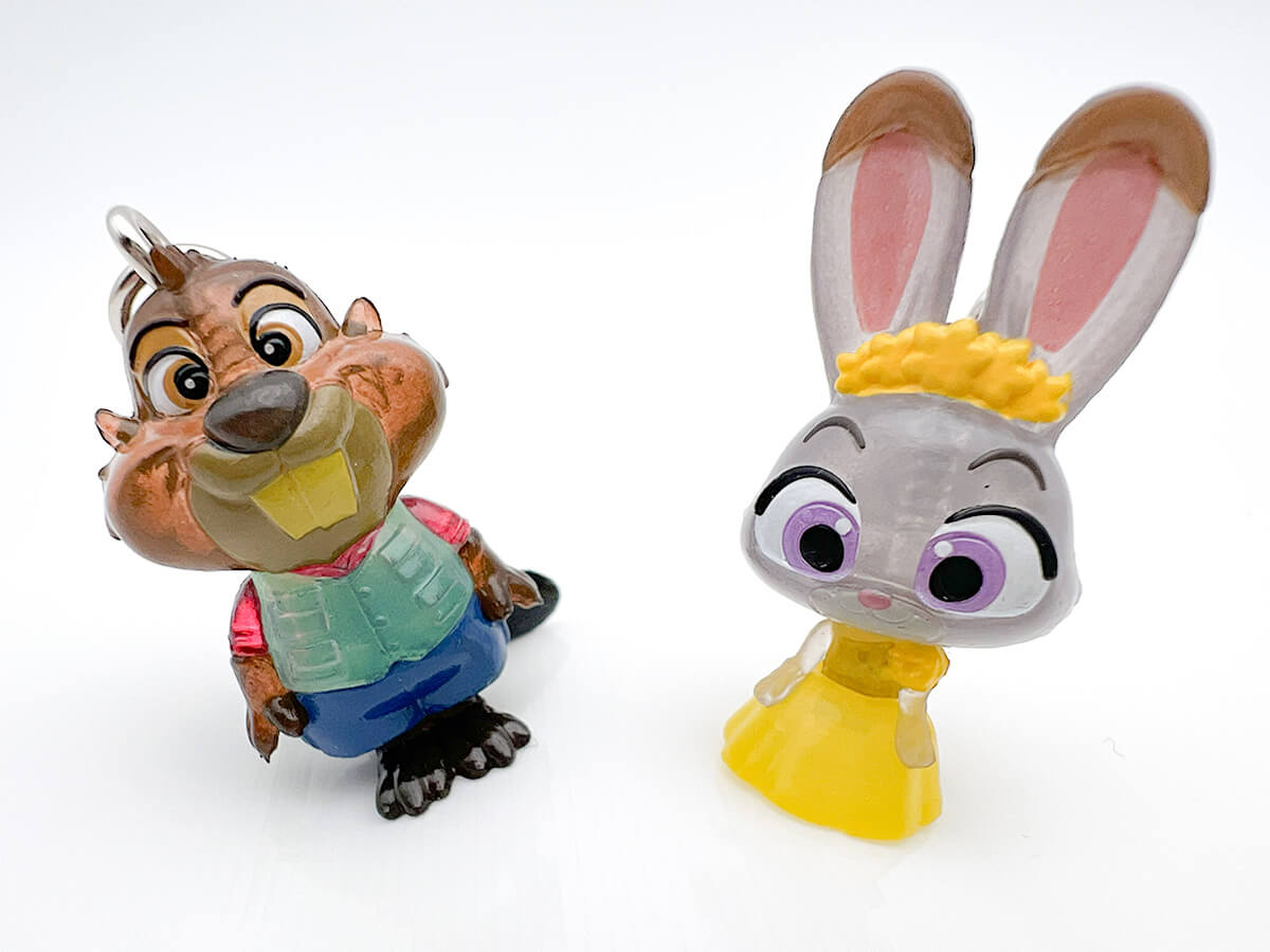 バンダイのガシャポン「ズートピア2 めじるしアクセサリー」