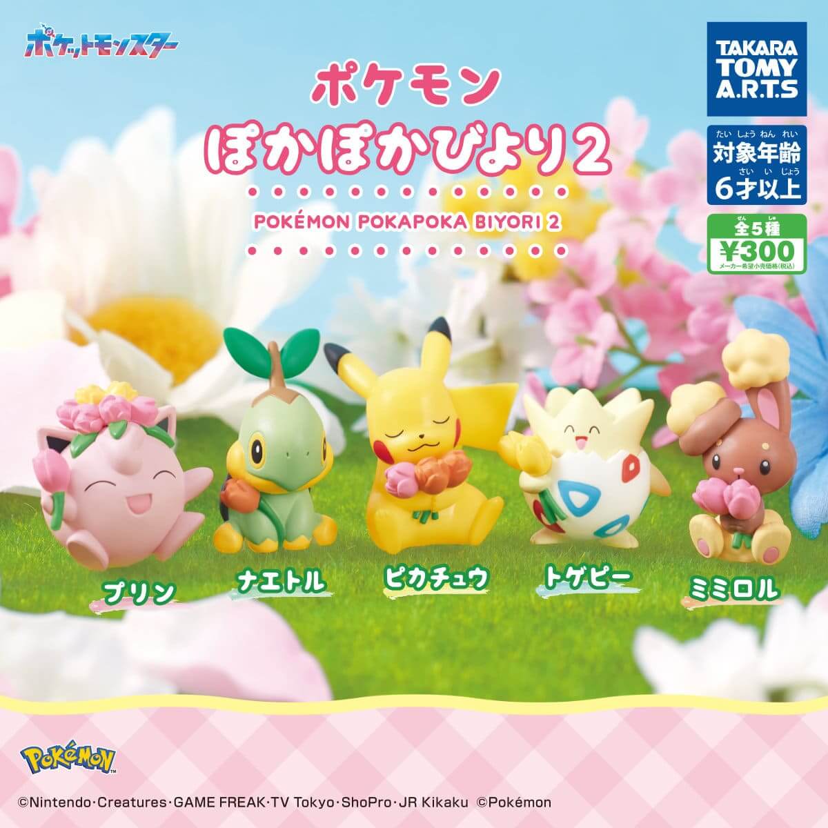 ガチャガチャ「ポケモン ぽかぽかびより2」