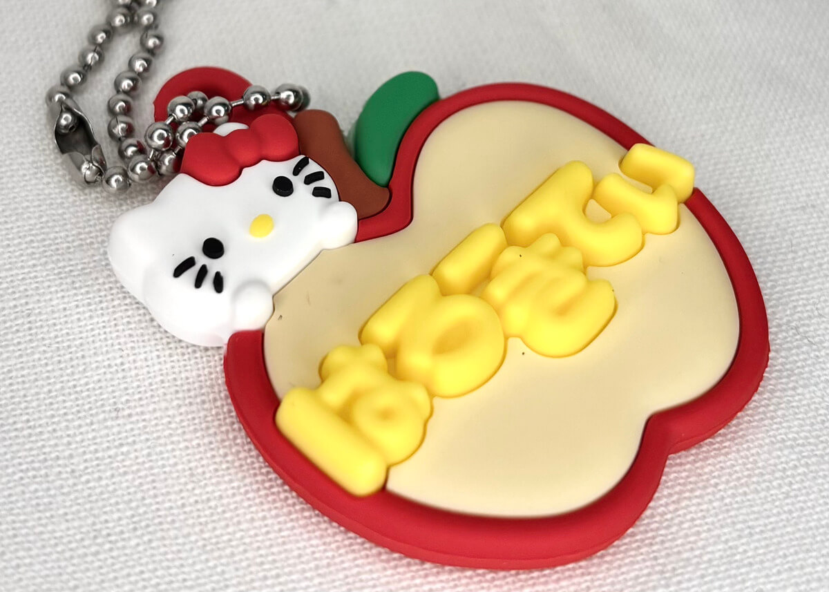 GACHA GACHA: 'Sanrio Characters Mercure Kobo Onamae Holder Miniature Rubber Mascot 2'.