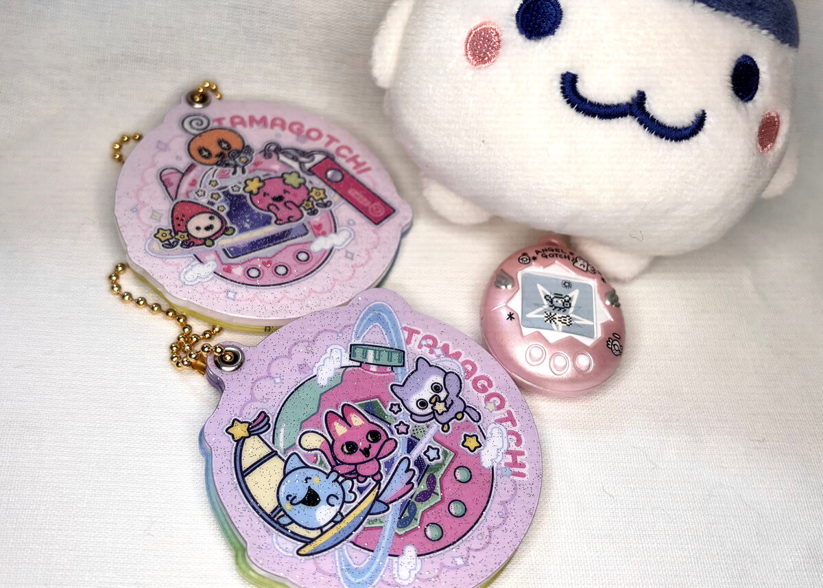 GACHA GACHA "Tamagotchi Acrylic Slide Mirror Collection 30th anniversary edition