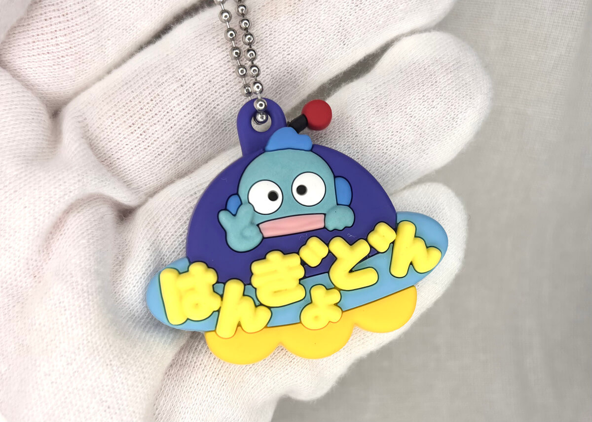 ガチャガチャ「サンリオキャラクターズ メルヘン工房おなまえホルダー ミニチュアラバーマスコット」