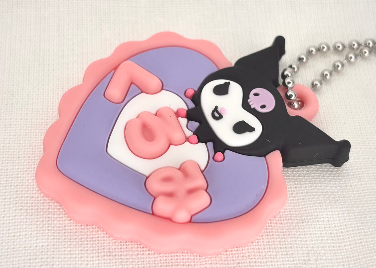 ガチャガチャ「サンリオキャラクターズ メルヘン工房おなまえホルダー ミニチュアラバーマスコット」