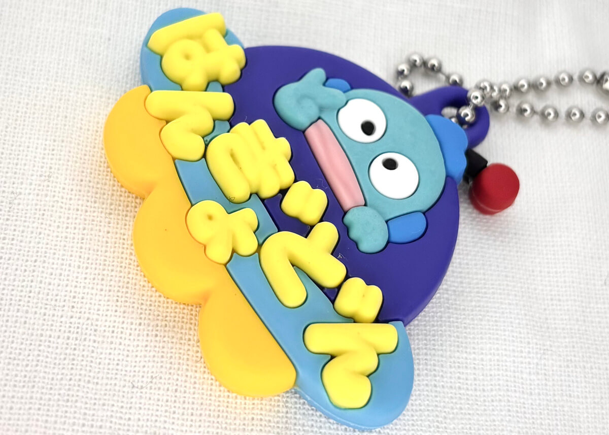 ガチャガチャ「サンリオキャラクターズ メルヘン工房おなまえホルダー ミニチュアラバーマスコット」