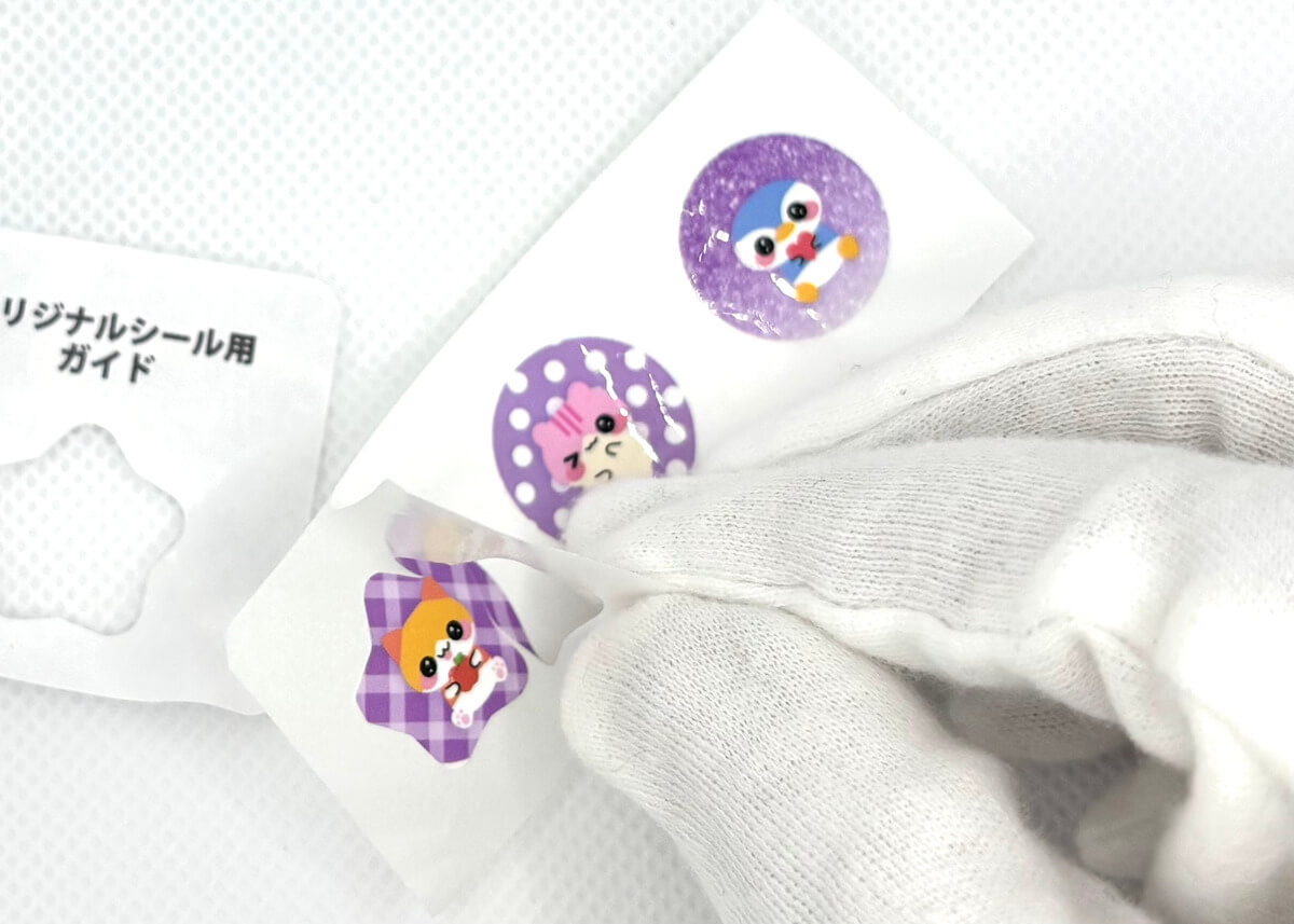 ガチャガチャ「ぷっくりシールが作れる！魔法のコンパクトシールメーカーマスコット」