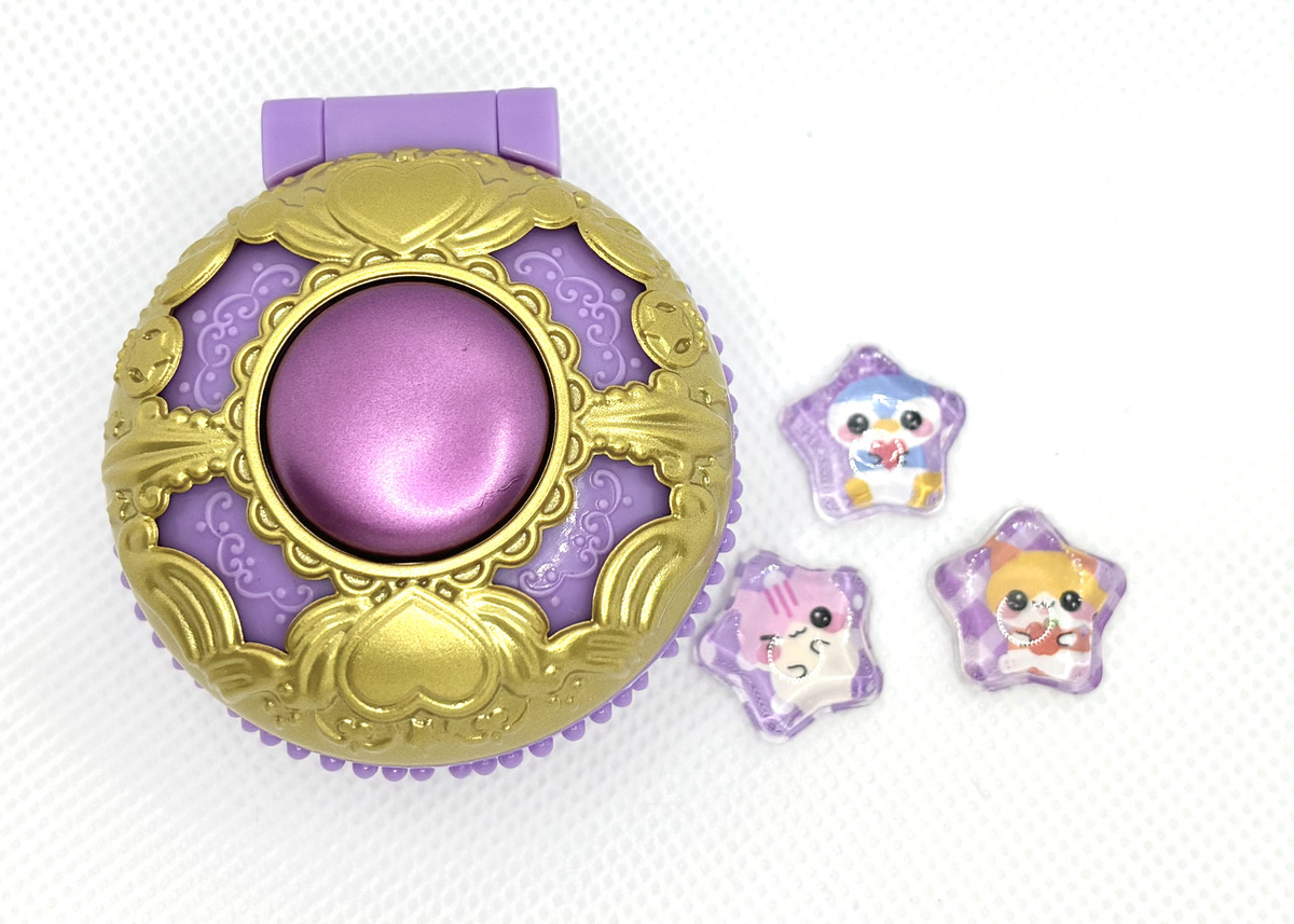 ガチャガチャ「ぷっくりシールが作れる！魔法のコンパクトシールメーカーマスコット」