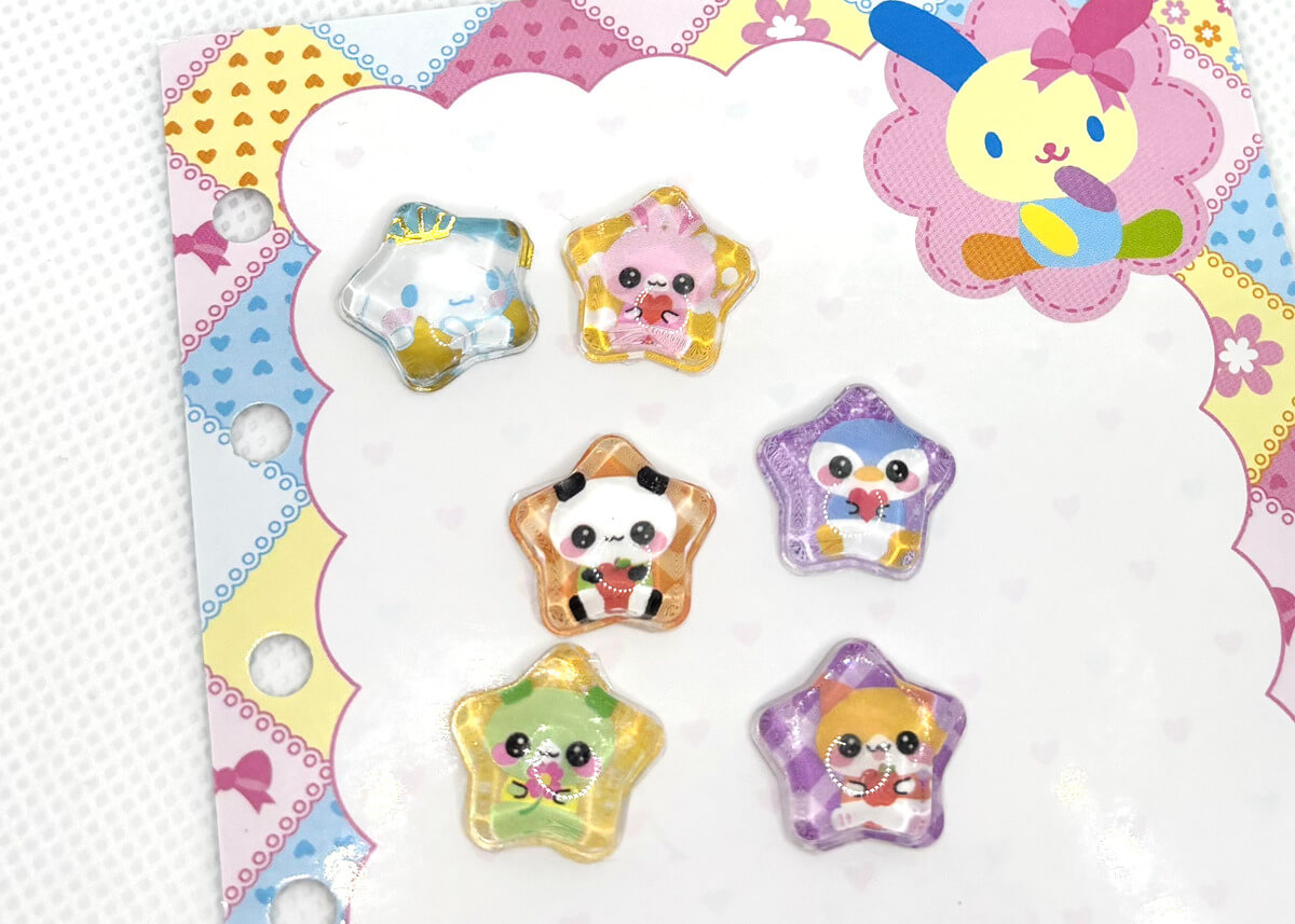 ガチャガチャ「ぷっくりシールが作れる！魔法のコンパクトシールメーカーマスコット」