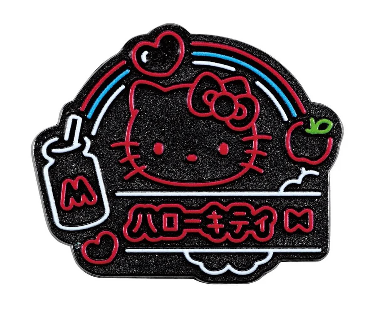 ガチャガチャ「サンリオキャラクターズ　ビビッドネオンピンバッジ」