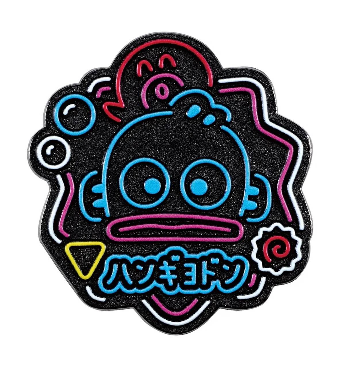 ガチャガチャ「サンリオキャラクターズ　ビビッドネオンピンバッジ」
