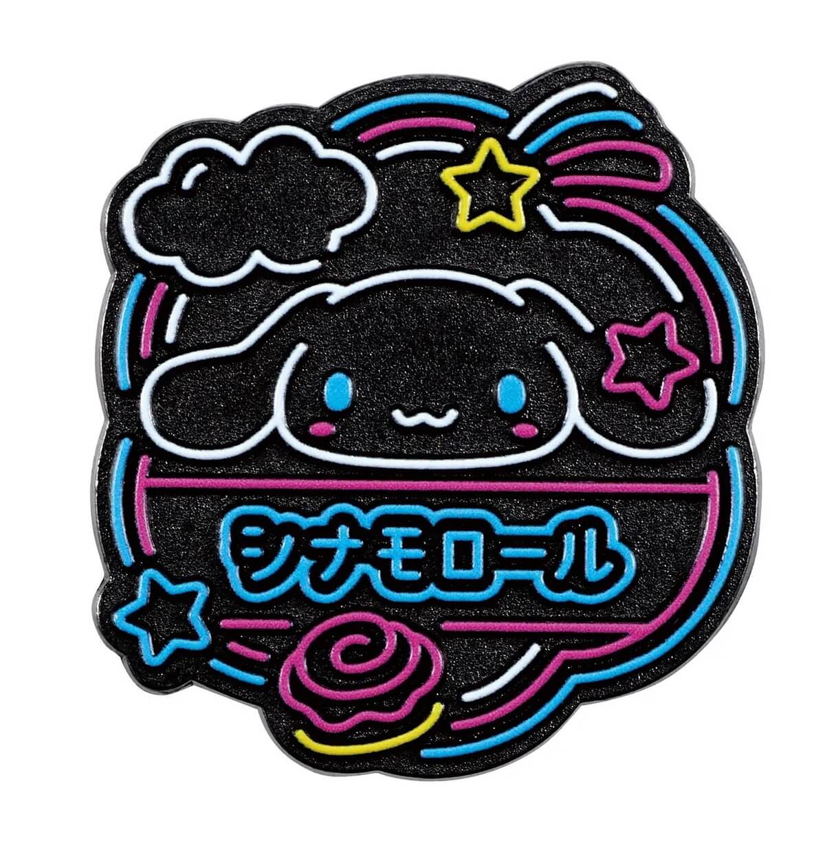 ガチャガチャ「サンリオキャラクターズ　ビビッドネオンピンバッジ」
