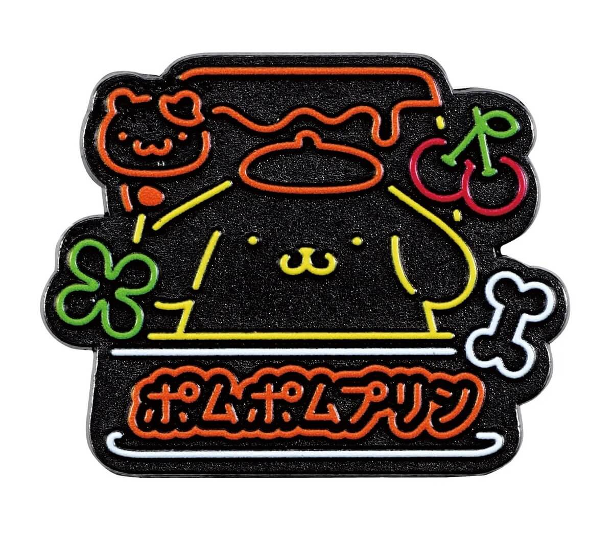 ガチャガチャ「サンリオキャラクターズ　ビビッドネオンピンバッジ」