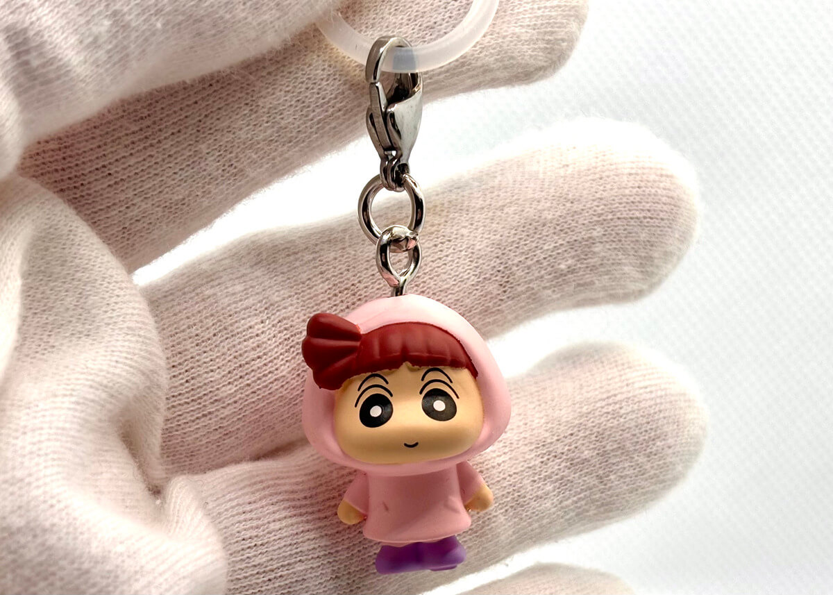 ガチャガチャ「クレヨンしんちゃん めじるしアクセサリー2 ～パステルカラー～」