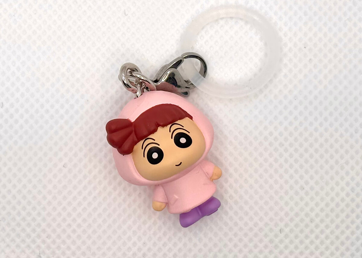 ガチャガチャ「クレヨンしんちゃん めじるしアクセサリー2 ～パステルカラー～」