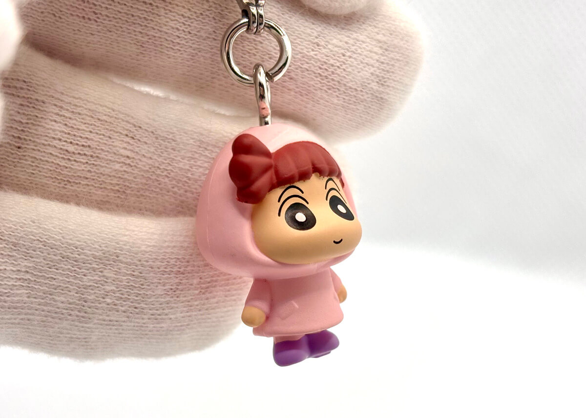 ガチャガチャ「クレヨンしんちゃん めじるしアクセサリー2 ～パステルカラー～」