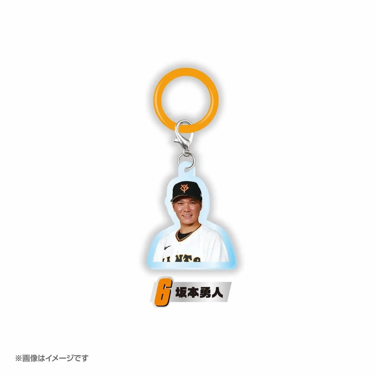 ガチャガチャ「読売ジャイアンツ めじるしチャーム」
