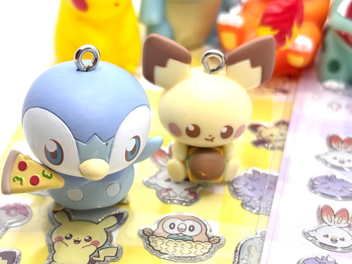 ガチャガチャ「ポケピース ダイナーマスコットキーホルダー」