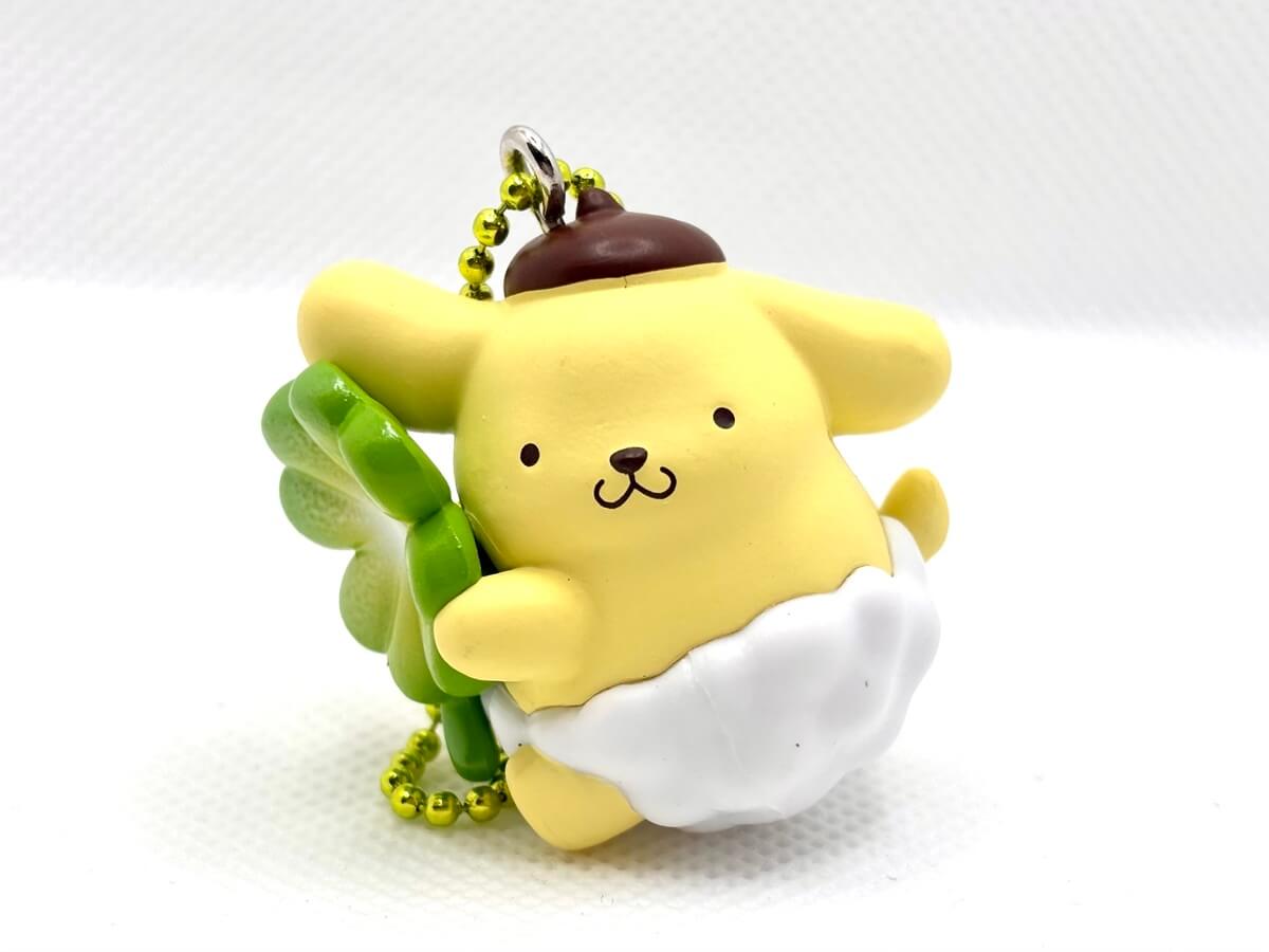 GACHA GACHA：「Sanrio Characters Yotsuba Clover Mascot」。