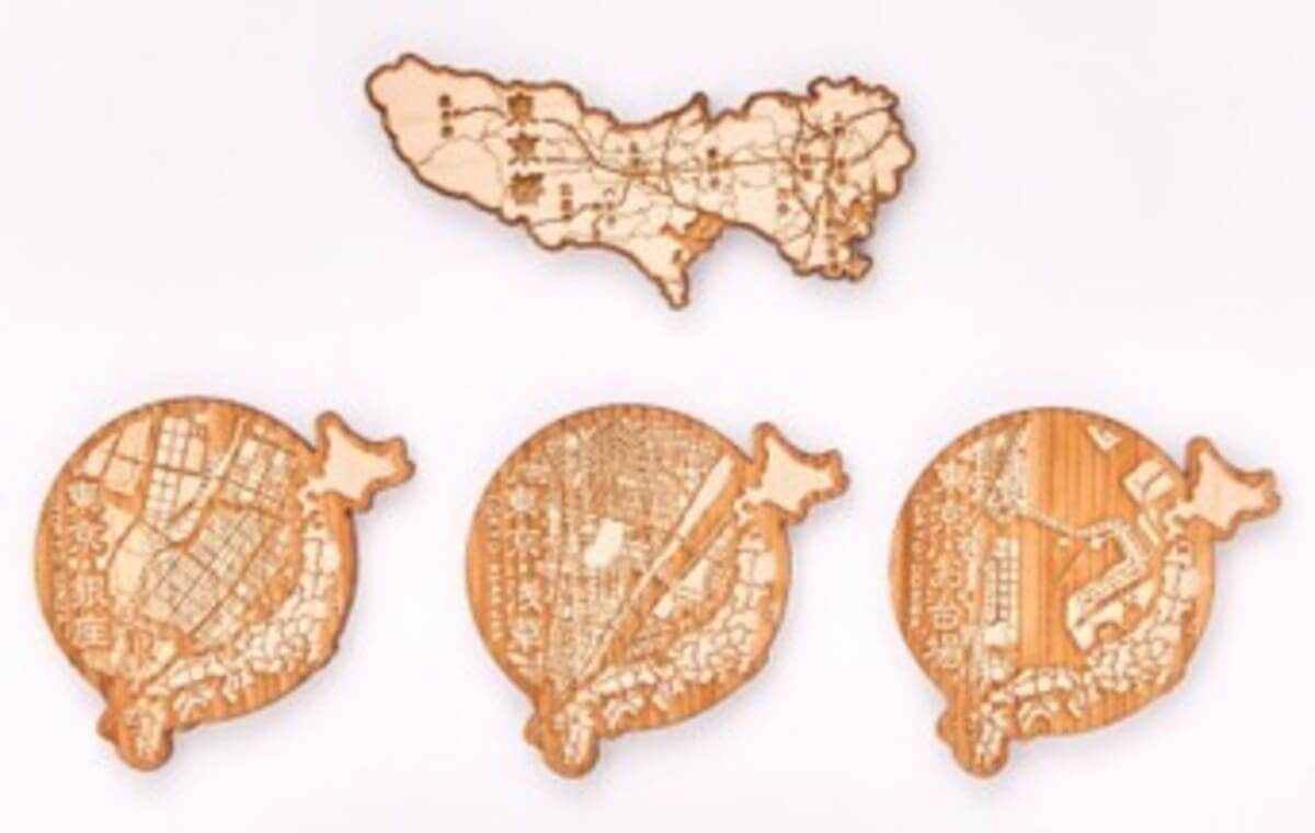 「Map Design GALLERY」ダイバーシティ東京 プラザ