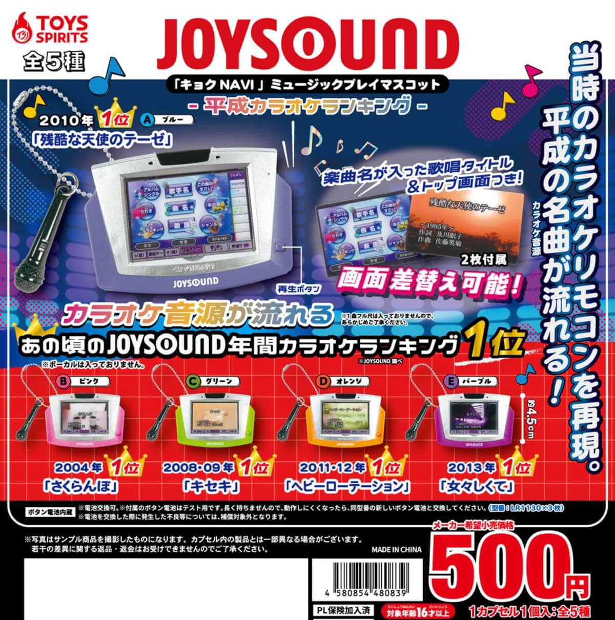 JOYSOUND「キョクNAVI」ミュージックプレイマスコット