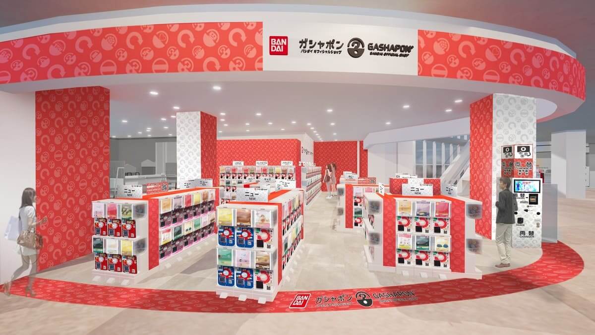 バンダイナムコグループ各社のオフィシャルショップ3店舗