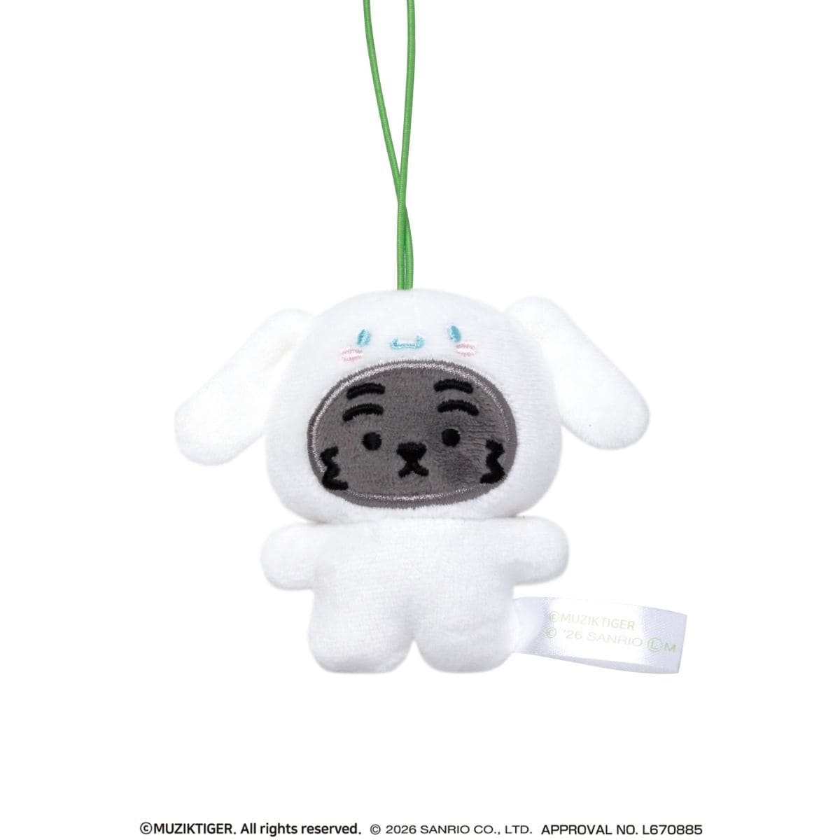 MUZIK TIGER×SANRIO CHARACTERS　かぷぐるみ