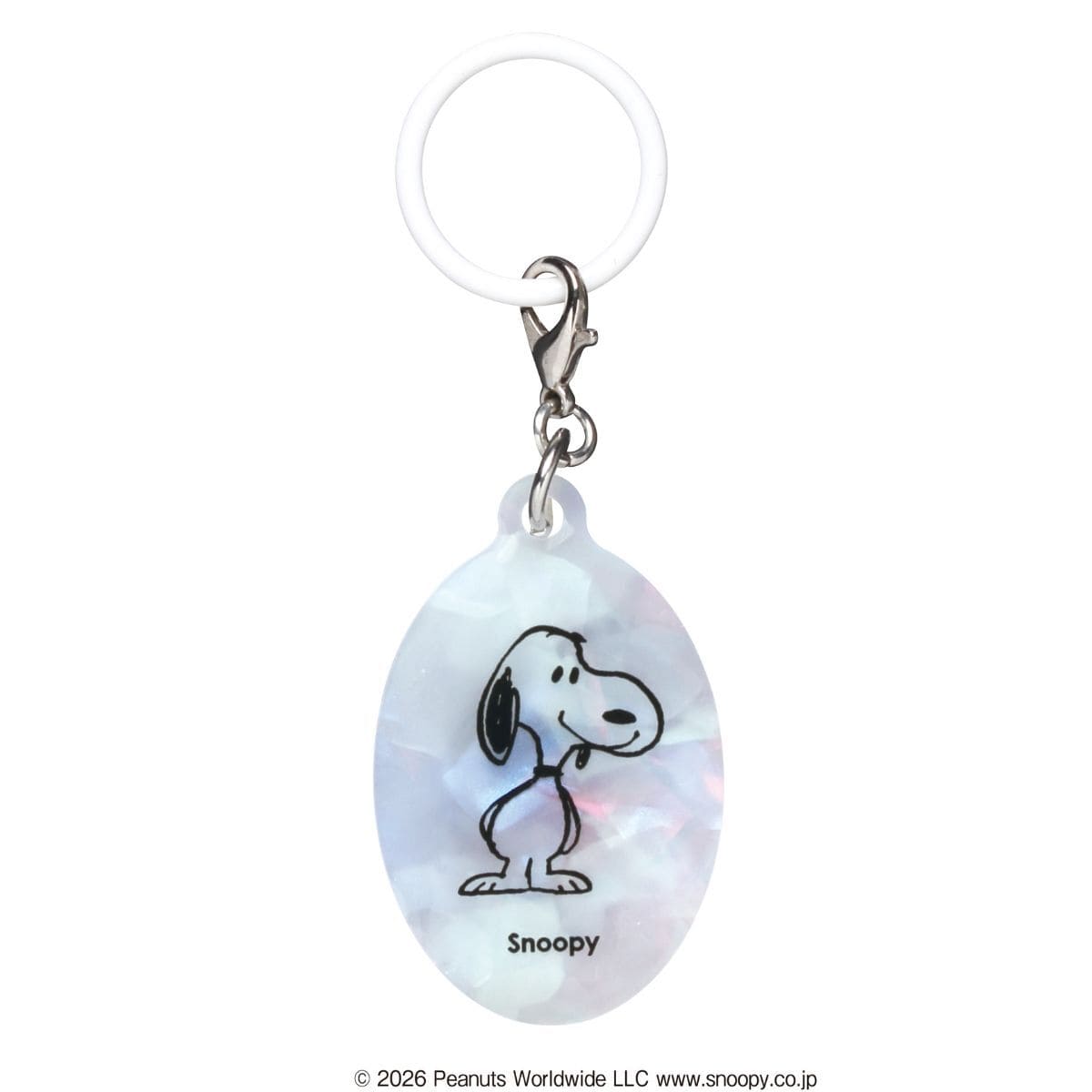 KOROKORO SNOOPY　マーブルアクリルチャーム