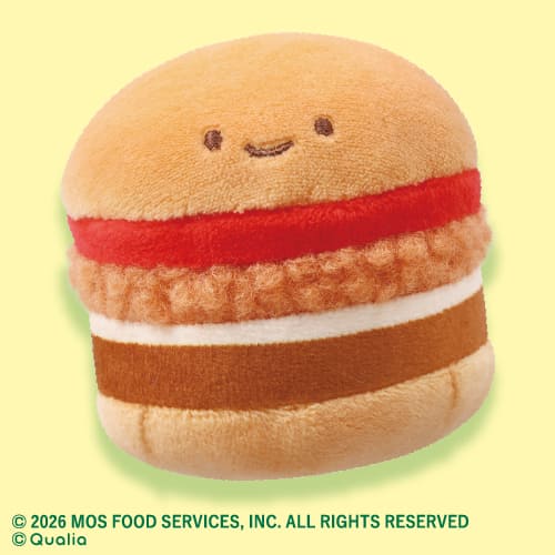 モスバーガーのぬいぐるみ