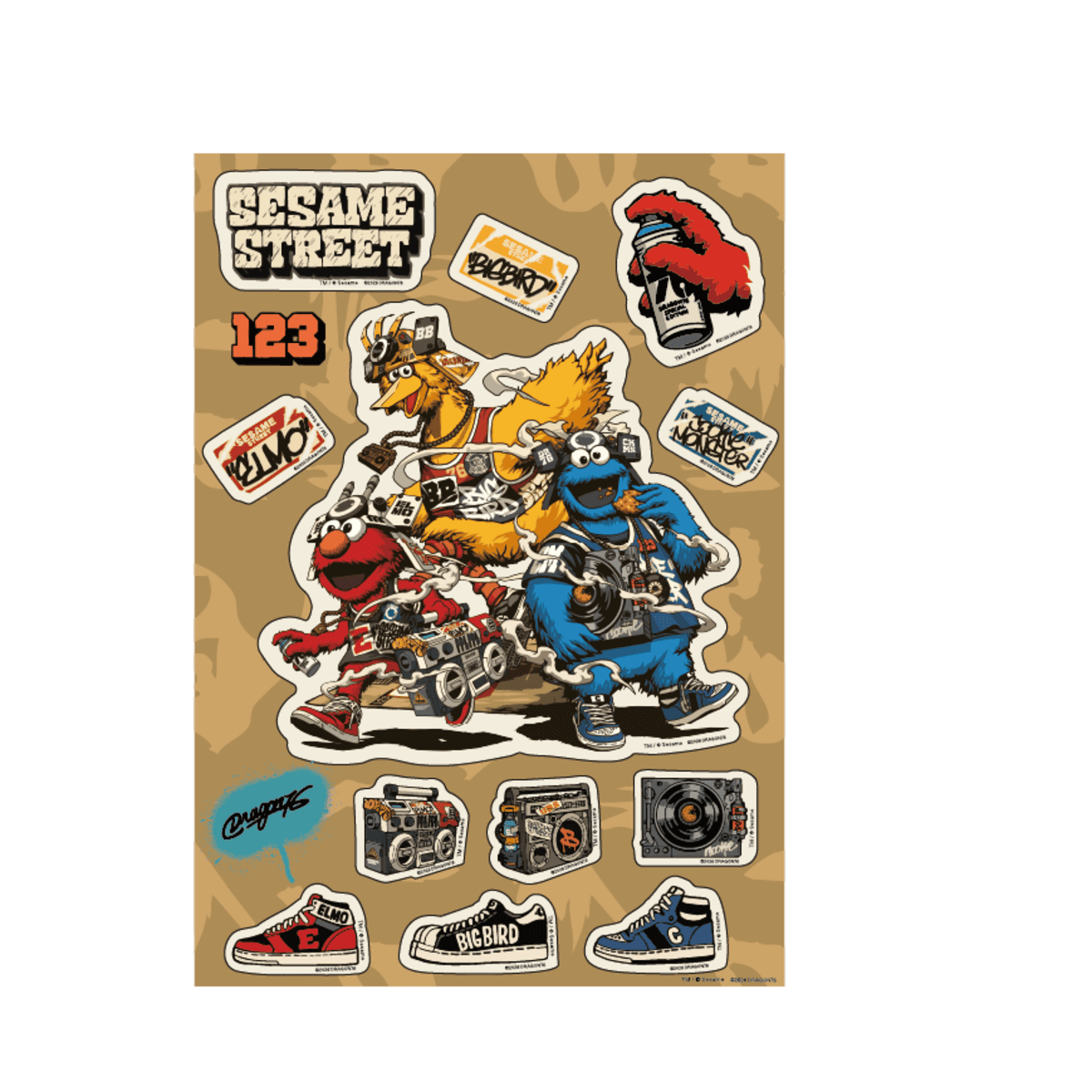 SESAME STREET MARKET×DRAGON76