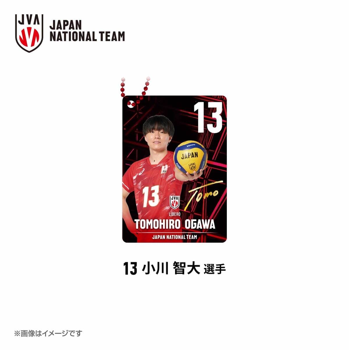バレーボール男子日本代表 メタルチャーム