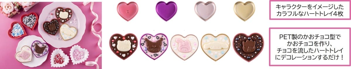 サンリオコラボの製菓アイテム